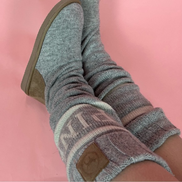 PINK Victoria's Secret Shoes - PINK Victoria’s Secret Slipper Sock Booties